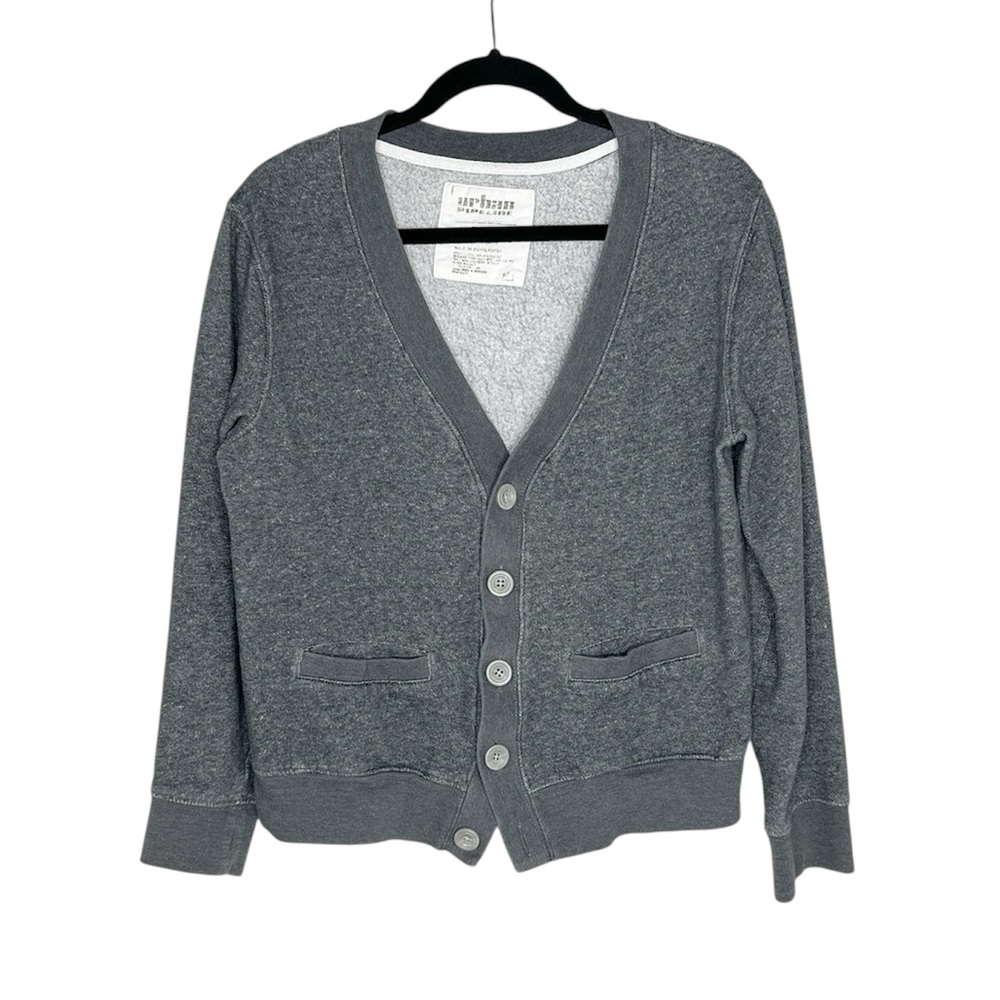 URBAN PIPELINE Grandpa Sweatshirt Cozy Cardigan with Pockets size Small